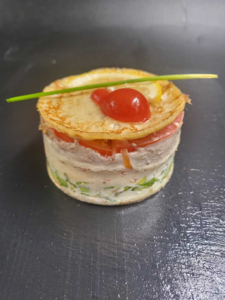 Entremet de crudites