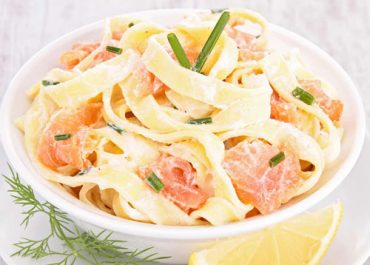 salade tagliatelle saumon